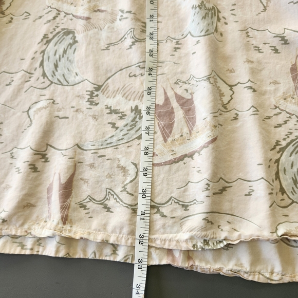 Patagonia Women's Limited Edition Pataloha Dress Size M Voyage Cream Hawaiian - Picture 7 of 15